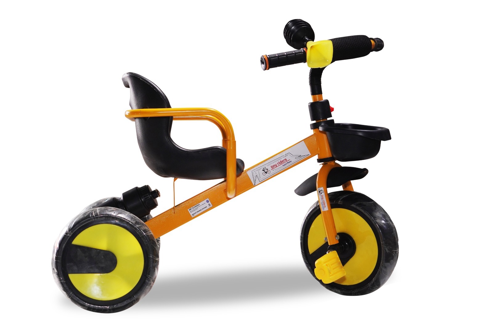 Tiny Riders Tricycle | Tricycle for Kids | Yellow | Model : IVAN - Image 3